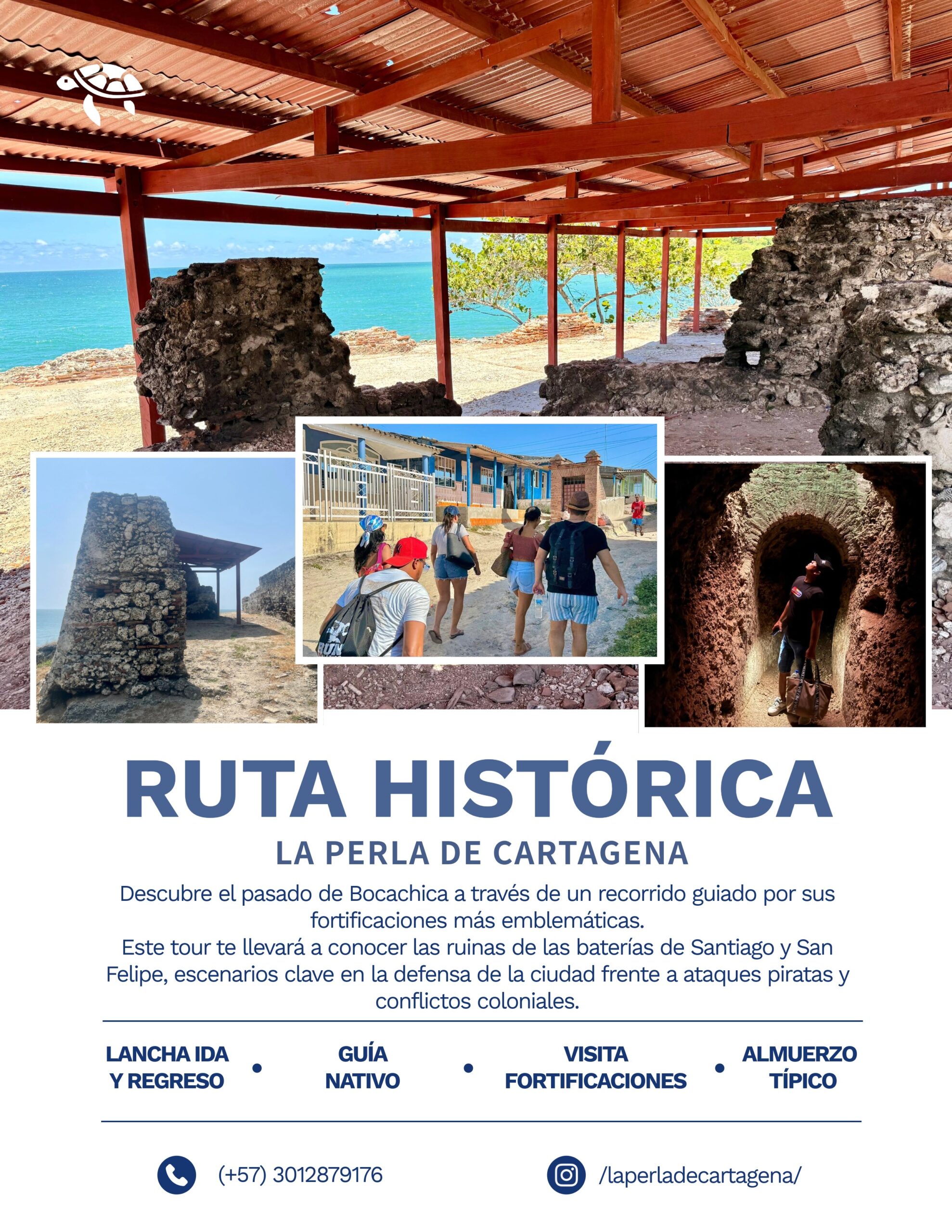 Ruta historica en bocachica